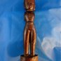 STUNNING ANCIENT ANTIQUE INDIAN CARVED WOOD FERTILITY GODDESS DEITY ICON FETISH