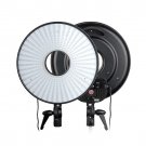 FalconEyes DVR-630DVC 630 Adjustable LED Ring Light with L shape Camera Bracket for DSLR Camera