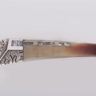 Sterling Silver Hair Barrette with mother-of-pearl