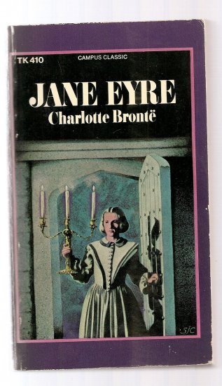 JANE EYRE, Charlotte Bronte, VINTAGE paperback, 1962