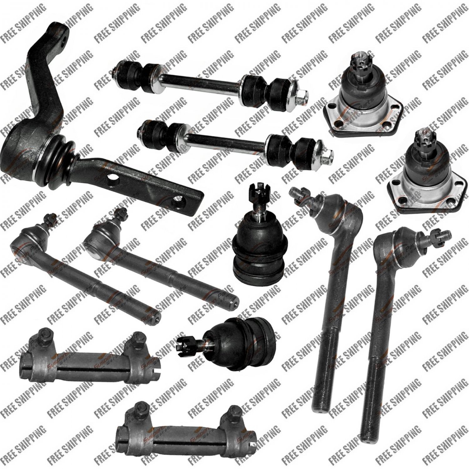 Front End Steering Linkage Rebuild Kit Fits RWD Chevrolet Blazer S10