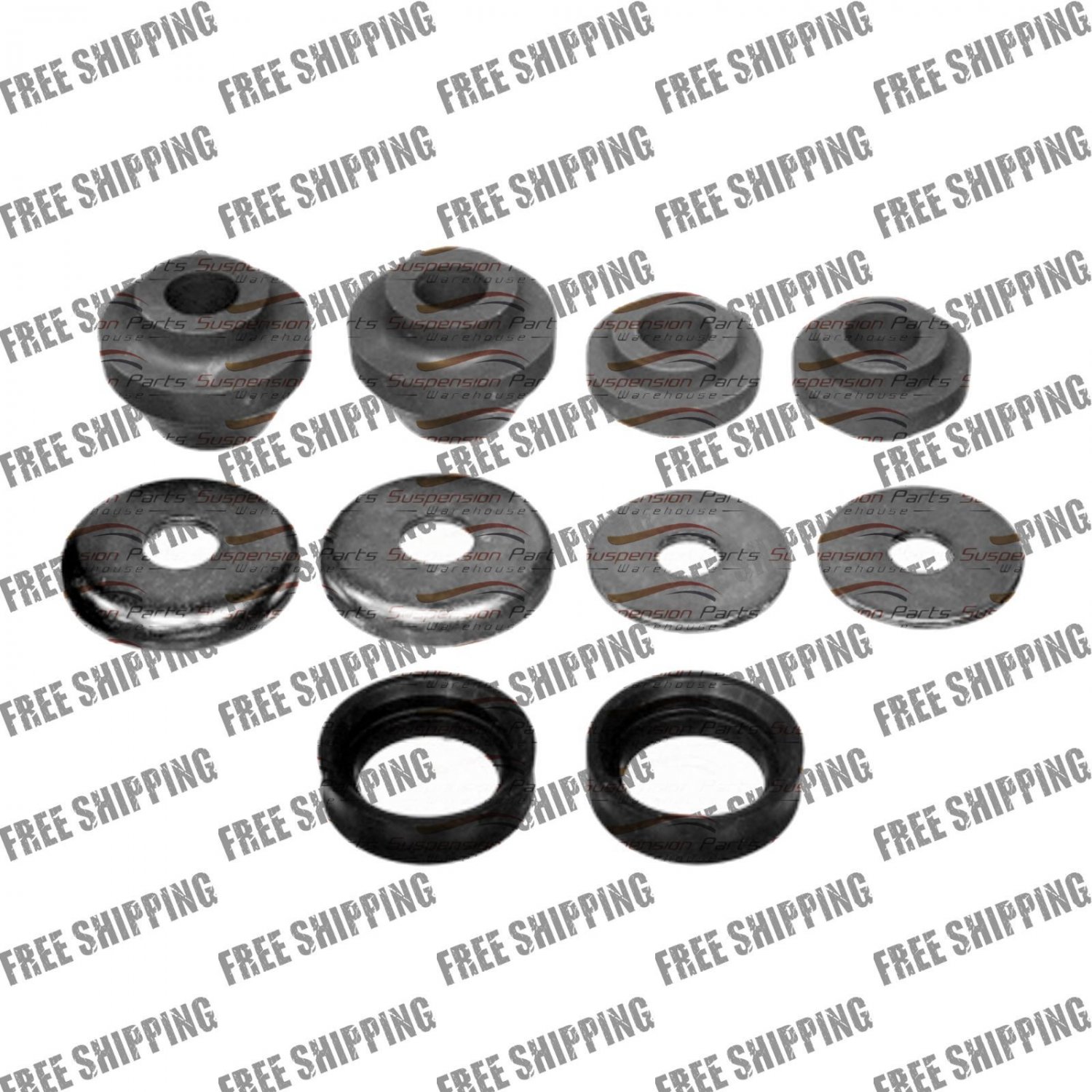 Radius Arm Bushing Kit Chassis Front Fits 8965 Ford F100,F150,F250