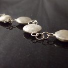 sterling silver nugget bracelet