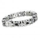 SIMMONS MEN'S 8.75mm Diamond Bracelet 1.0ctw