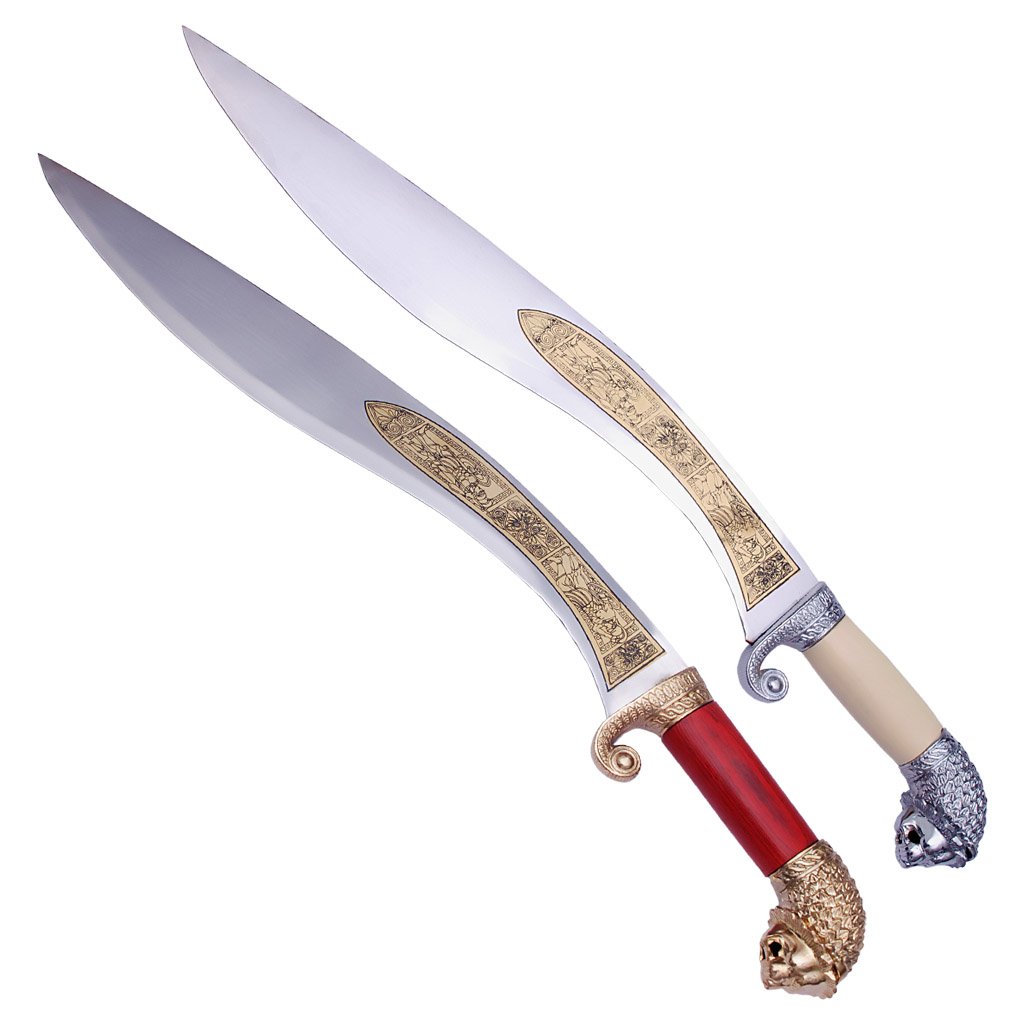 Alexander Sword Macedonian and Alexander Gold Plated