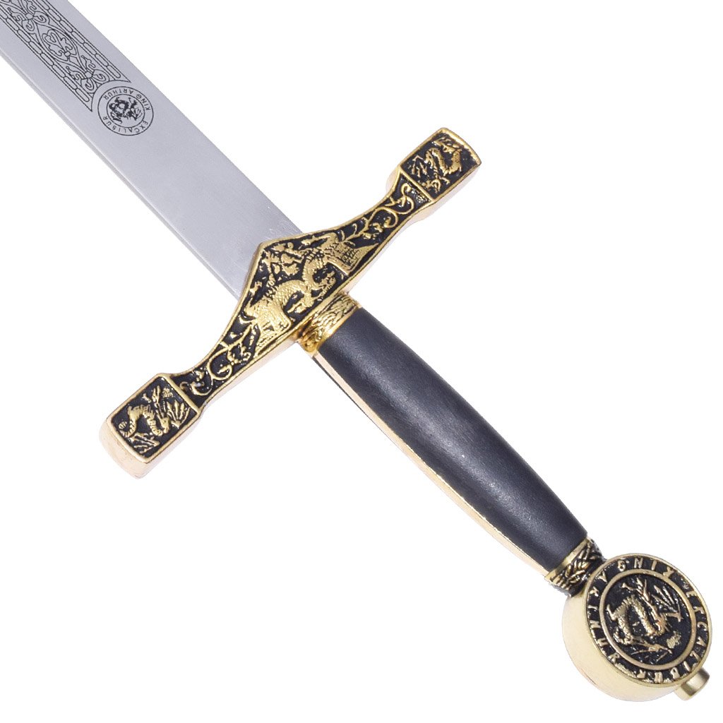 King Arthur’s Excalibur Medieval Gold Sword