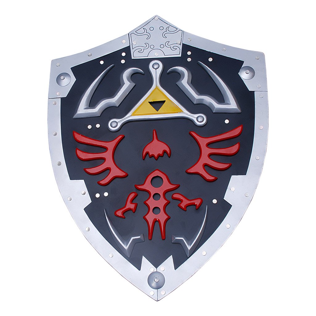 Link Dark Hylian Shield and Master Swords Set