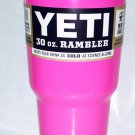 Yeti 30 oz Tumbler Stainless Steel Powder Coat Pink *Clearance* Sale*Clearance*