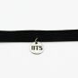 BTS Bangtan Boys Leather Titanium Steel Choker Necklace Women Men Jewelry
