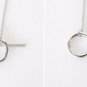 Simple Gold Plated Geometric Round Choker Necklace Women Bijoux 2017