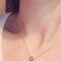 Simple gold plated zircon short necklace women necklaces pendants fashion jewelry wholesale