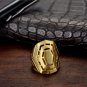 Jewelry GP Gold Plated Hollow Out Finger Rings For Women Luxury Ring New