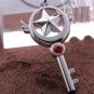 Anime Card Captor Sakura Magic Wand Crystal Key Pendant Necklace Women men Jewelry Collares