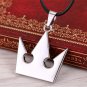Vintage Anime Game Kingdom Hearts Crown Pendant Necklace Women Men Jewelry