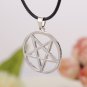 Anime Satan Flag Kuroshitsuji Necklace Women Rope Chain Pendant Men Jewelry Collares