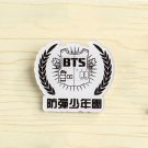 Korea POP BTS Bangtan Boys Acrylic Lovely Brooch Pins Clothing Bags Accessories Brooches