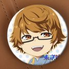 2 pieces Tokyo Ghoul Wiggins Anime Brooch Pins Badge Broches For Clothes Backpacks
