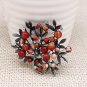 Exclusive fashion new design natural stone vintage Brooches pins