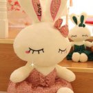40 cm lovely style cartoon bowtie sleep ballet rabbit plush toys stuffed