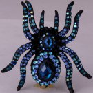 Spider brooch pin pendant Xmas holiday jewelry gifts for women girls