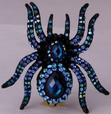 Spider brooch pin pendant Xmas holiday jewelry gifts for women girls