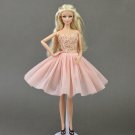 Doll Accessories Costume Ballet Off Shoulder Dresses Lace Gauze Skirt Dress Clothes
