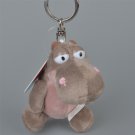 Hippo Pendant Stuffed Plush Keyring, 5 Pcs Key holder / Keychain Gift Free Shipping