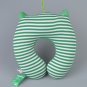 Green OK CAT U Shaped Pillow Neck Support for Car Airplane, Plush Travel Pillow Free Shipping
