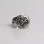 Anime Beauty And the Beast charm Rose Flower Pattern Rings for men and women alloy jewelry