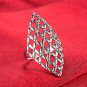 New Design Silver Color Hollow Finger Ring Fashion Jewelry Pretty Lovely Street Style