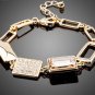 Gorgeous Gold Color Stellux Austrian Crystal Bracelets