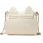 White Color Limited Sailor Moon Chain Shoulder Bag Ladies Luna Cat PU Leather Handbag Women
