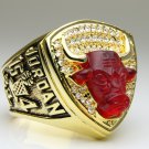 1993 Chicago Bulls National Bakstball Championship Ring 10 Size Jordan Name alloy version