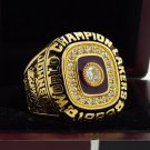 1988 Los Angeles Lakers National Basketball Championship Ring 7-15 Size Copper Engraved Inside
