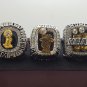 One Set 3 PCS 2006 2012 2013 Miami Heat National Bakstball Championship Ring 10 Size Wade Name
