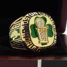1986 Boston Celtics National Basketball Championship Ring 7-15 Size Copper Solid Engraved Inside