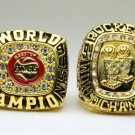 One Set 2 PCS 1994 1995 Houston Rockets National Basketball Championship Ring 10 size US