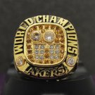 2001 Los Angeles Lakers National Basketball Championship Ring 7-15 Size