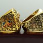 One Set 2 PCS 1989 1990 DETROIT PISTON National Basketball Championship Ring 7-15 Size