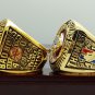 One Set 2 PCS 1989 1990 DETROIT PISTON National Basketball Championship Ring 7-15 Size