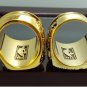 One Set 2 PCS 1989 1990 DETROIT PISTON National Basketball Championship Ring 7-15 Size