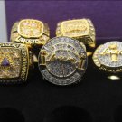 One Set 5 PCS 2000 2001 2002 2009 2010 Los Angeles Lakers National Basketball