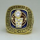 In 1989 the Detroit pistons basketball championship ring size 8 to 14