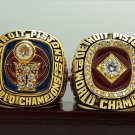 2 PCS 1989 1990 Detroit Pistons Basketball world championship ring 8-14S copper