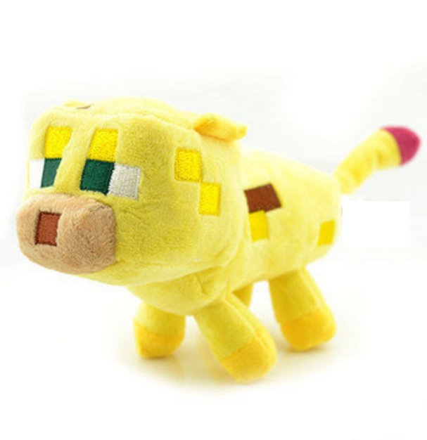 Minecraft Toys Genuine JJ Dolls Stuffed Plush Toys Minecraft Ocelot ...