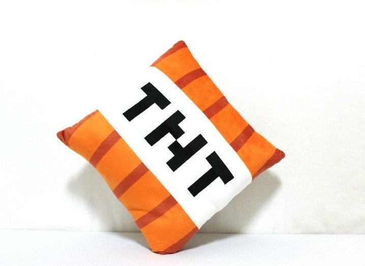 minecraft plush pillow