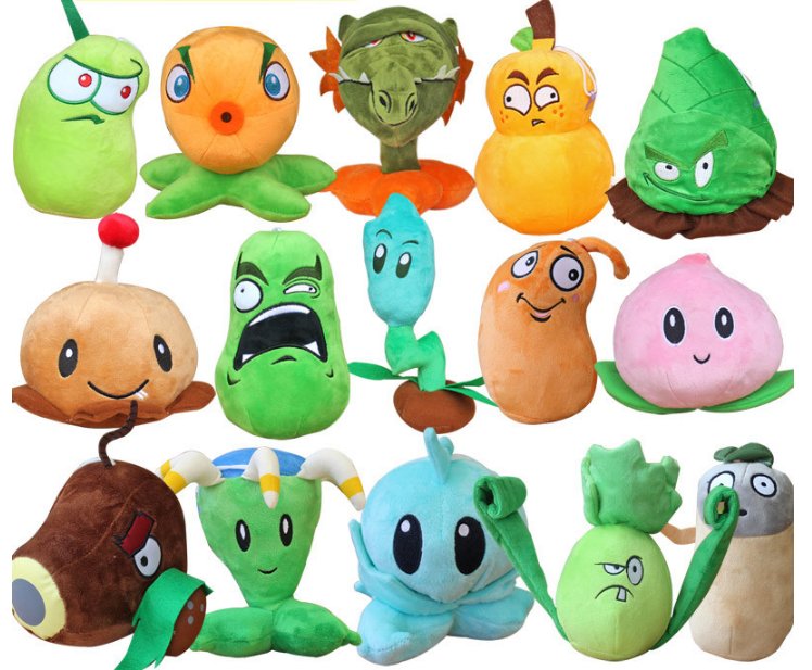 plants v zombies plush toys