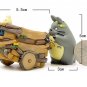 5cm Totoro Push Car Resin Action Figure Collection Model Toy