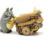 5cm Totoro Push Car Resin Action Figure Collection Model Toy
