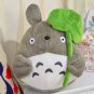 30cm Cute Totoro Large Pillow Cushions Cartoon Doll Stuffed Totoro Lotus Leaf +
